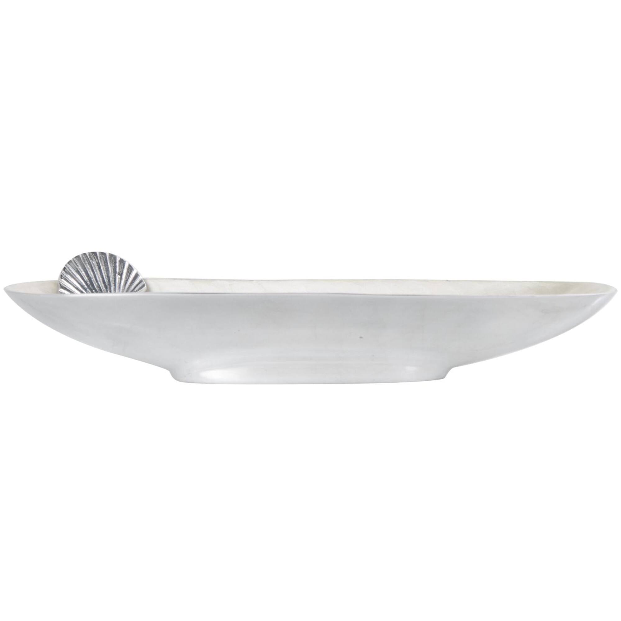 White Sea Life Metal Decorative Bowl Set